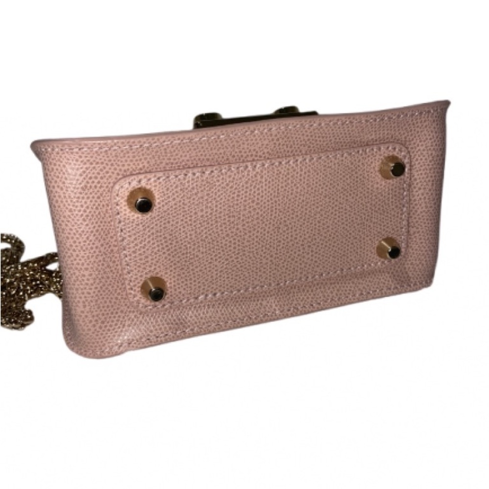 Furla Blush Crossbody Bag with Gold Accents (scratches inside the hardware) - Picture 6 of 8